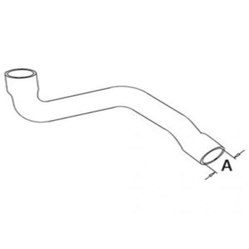 Radiator Hose - Lower fits Ford 5200 6600 7200 7600 D0NN8286A