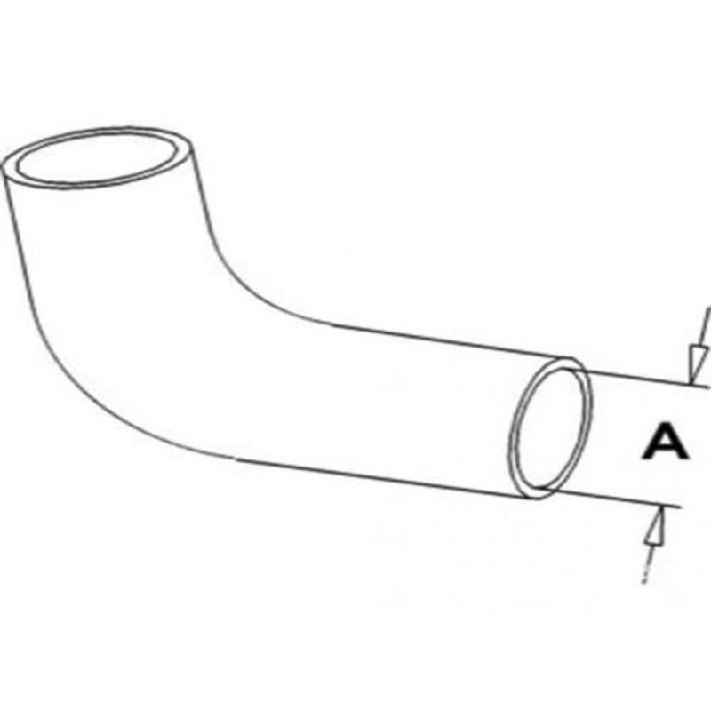 Radiator Hose - Lower fits Ford 9000 C9NN8286A