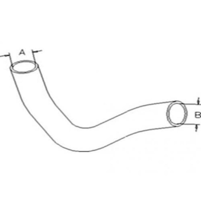 Radiator Hose - Lower fits Kubota B2710 B2910 B7800 6C070-58570