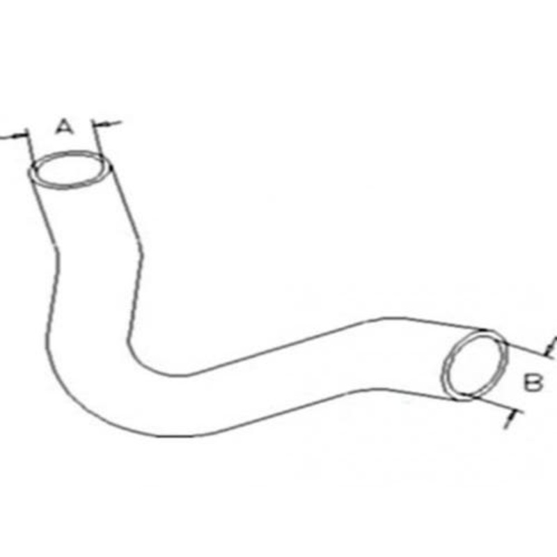Radiator Hose - Lower fits Kubota B7500 B7510 B7610 6A320-58570