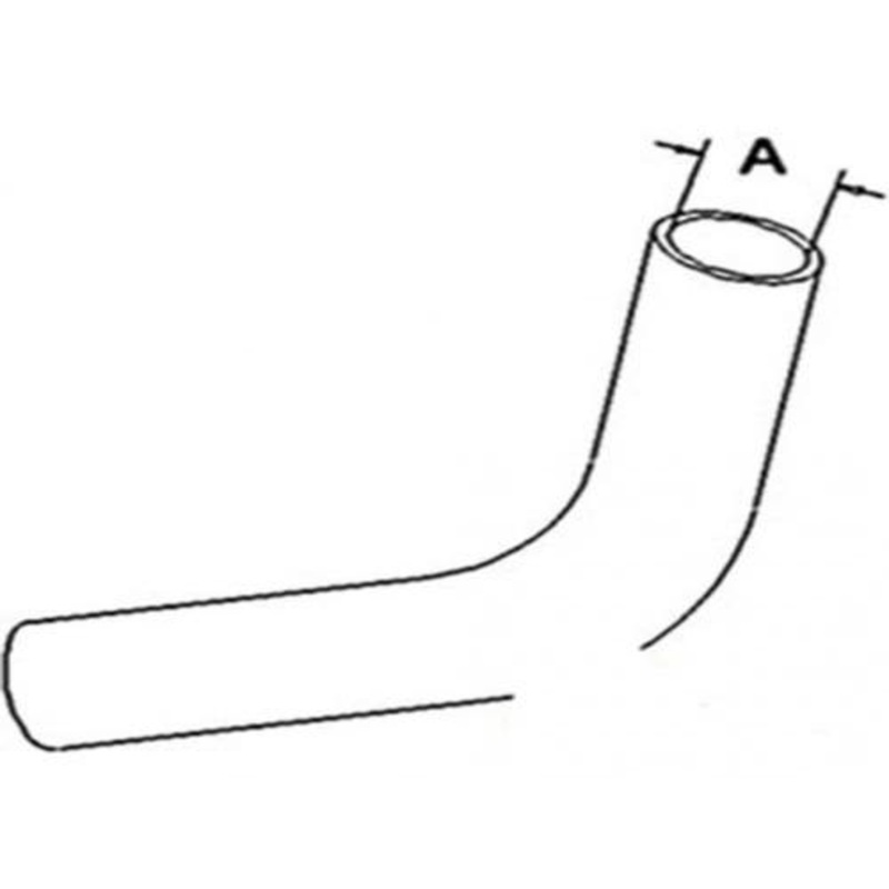 Radiator Hose - Upper fits Allis Chalmers 5030 72098549
