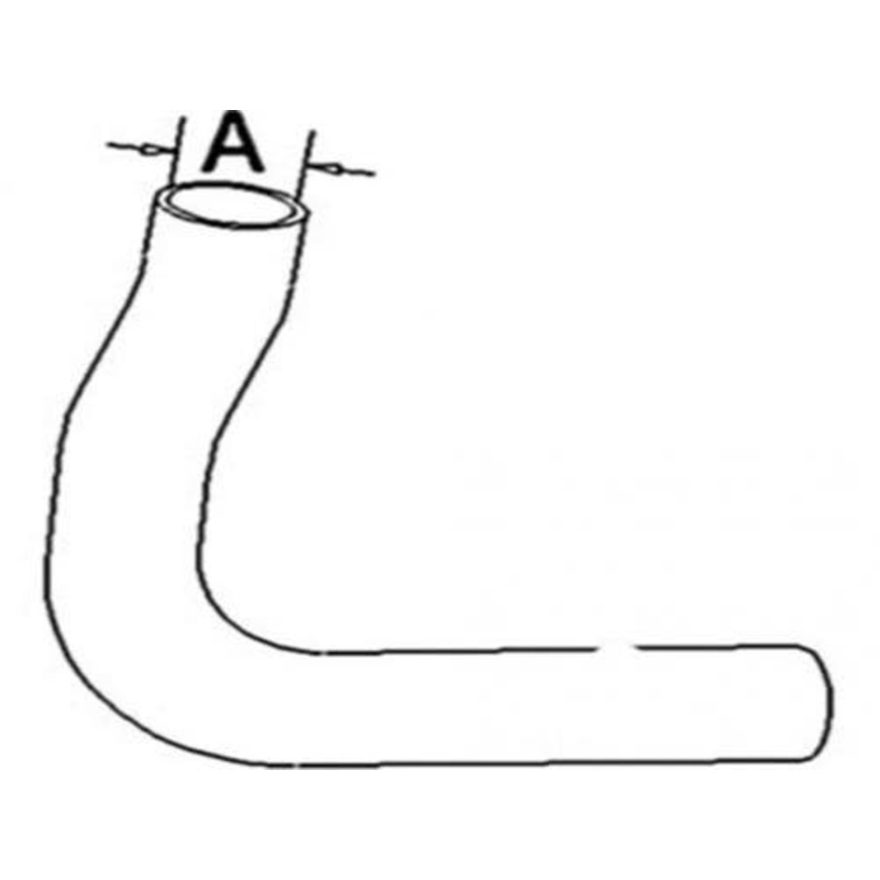 Radiator Hose - Upper fits Allis Chalmers 7000 70260327