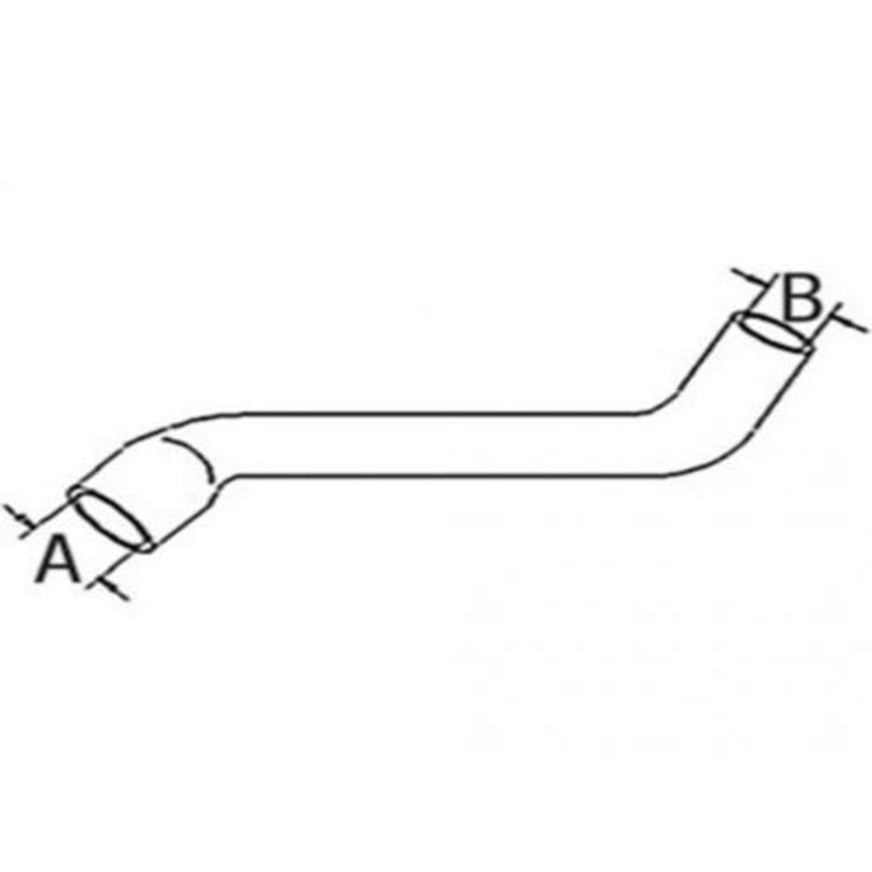 Radiator Hose - Upper fits Deutz 5220 fits Allis Chalmers 72102630
