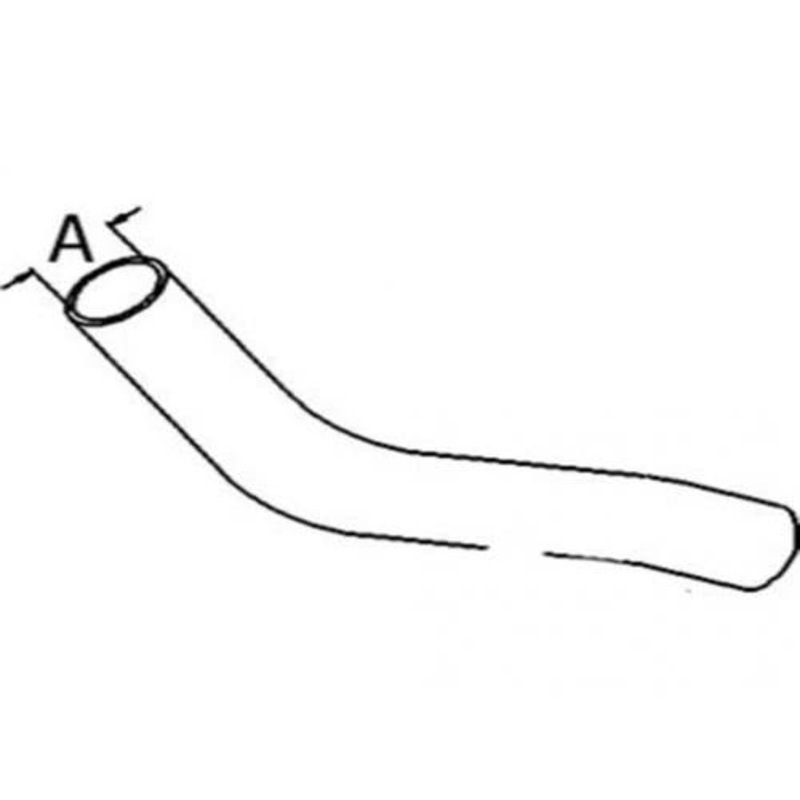Radiator Hose - Upper fits John Deere 8120 8120T 8200 8200T 8320 8320T 8420 8420T 8520 8520T R164844