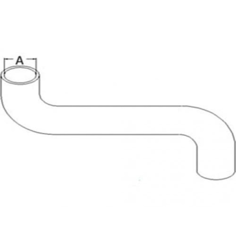 Radiator Hose - Upper fits Leyland 245 253 502 CTJ2033