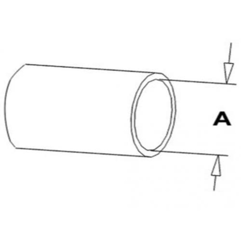 Radiator Hose - Water Pump Outlet fits Massey Ferguson 2775 2805 742999M1