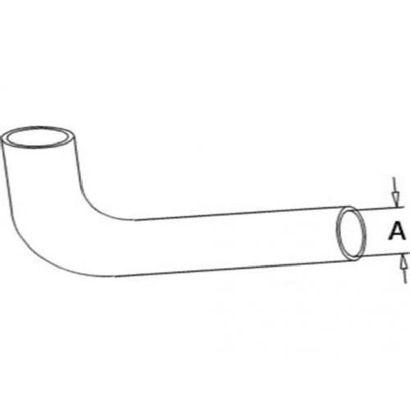 Radiator Hose With Spigot - Upper fits Ford 3230 3430 3930 4130 4630 E9NN8260AA