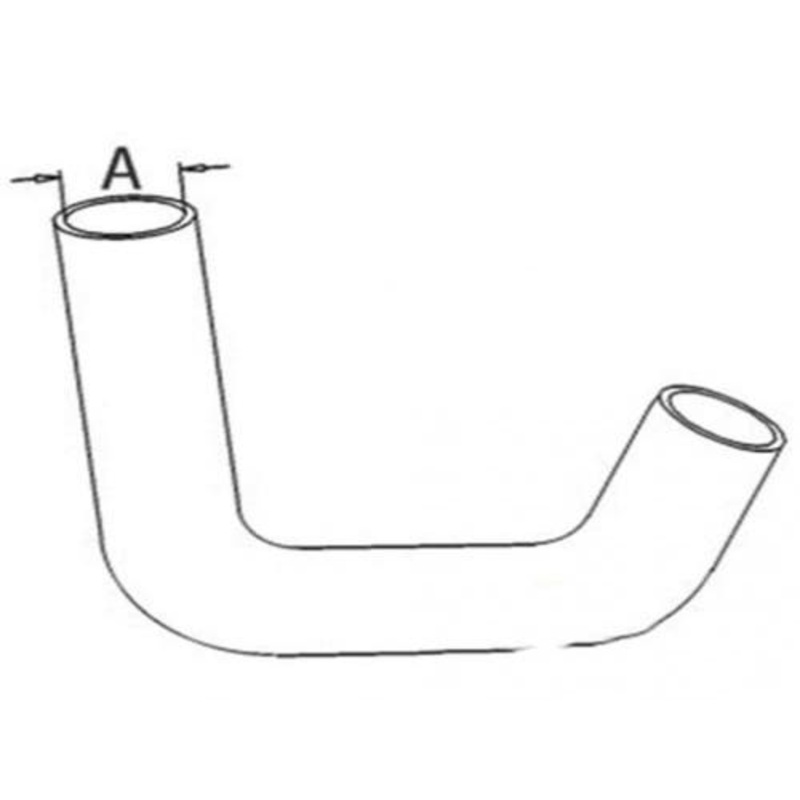 Radiator Hose - Lower fits Massey Ferguson 150 505617M1