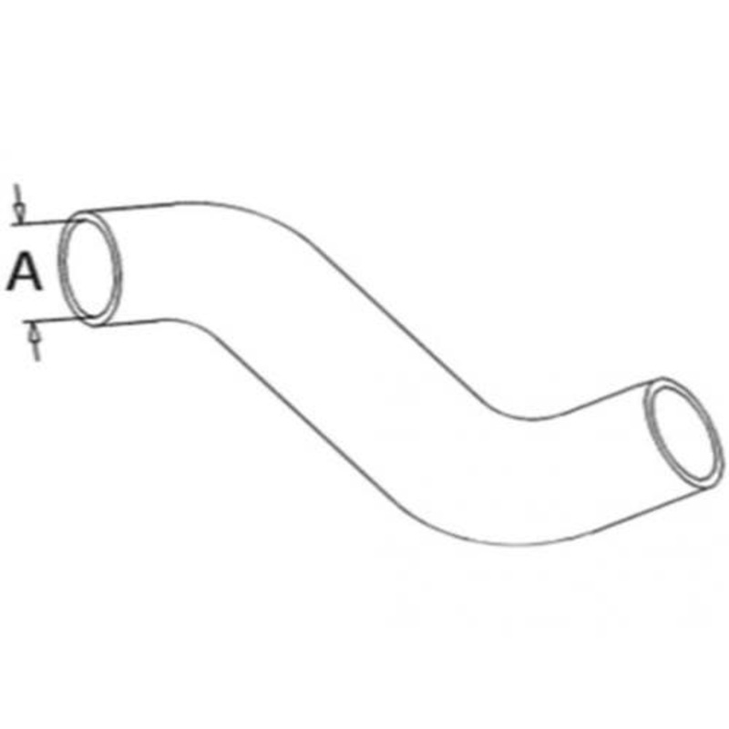 Radiator Hose - Lower fits Massey Ferguson 165 175 194735M2