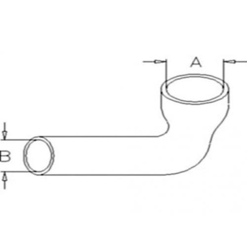 Radiator Hose - Lower fits Massey Ferguson 396 399 3614419M1