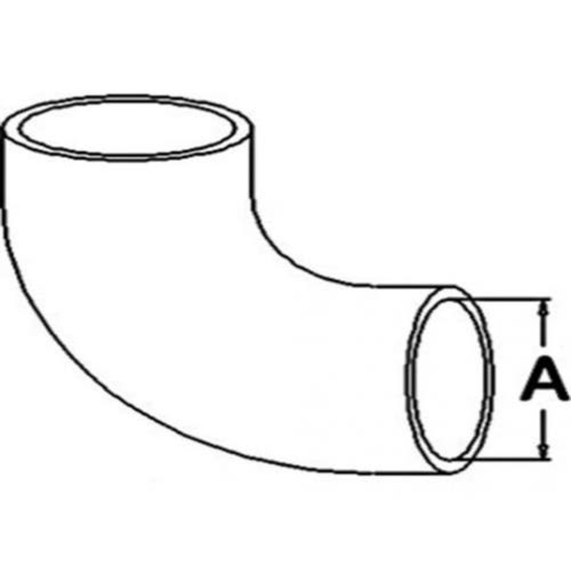 Radiator Hose - Lower fits Oliver 1850 158624A