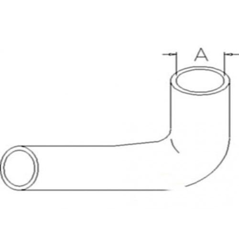Radiator Hose - Upper fits FIAT 55-46 65-46 70-56 80-66 5104825