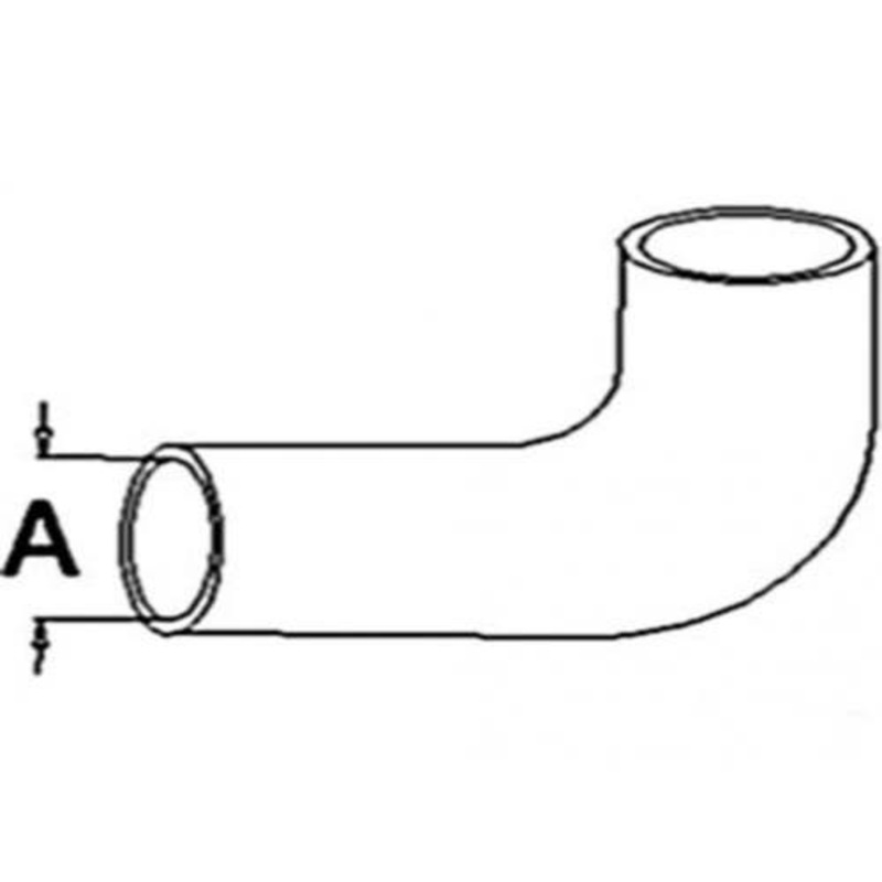 Radiator Hose - Upper fits International 284 fits Case IH 1002776C2