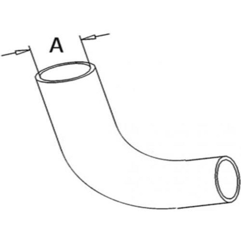 Radiator Hose - Upper fits Massey Ferguson 165 255 194738M1