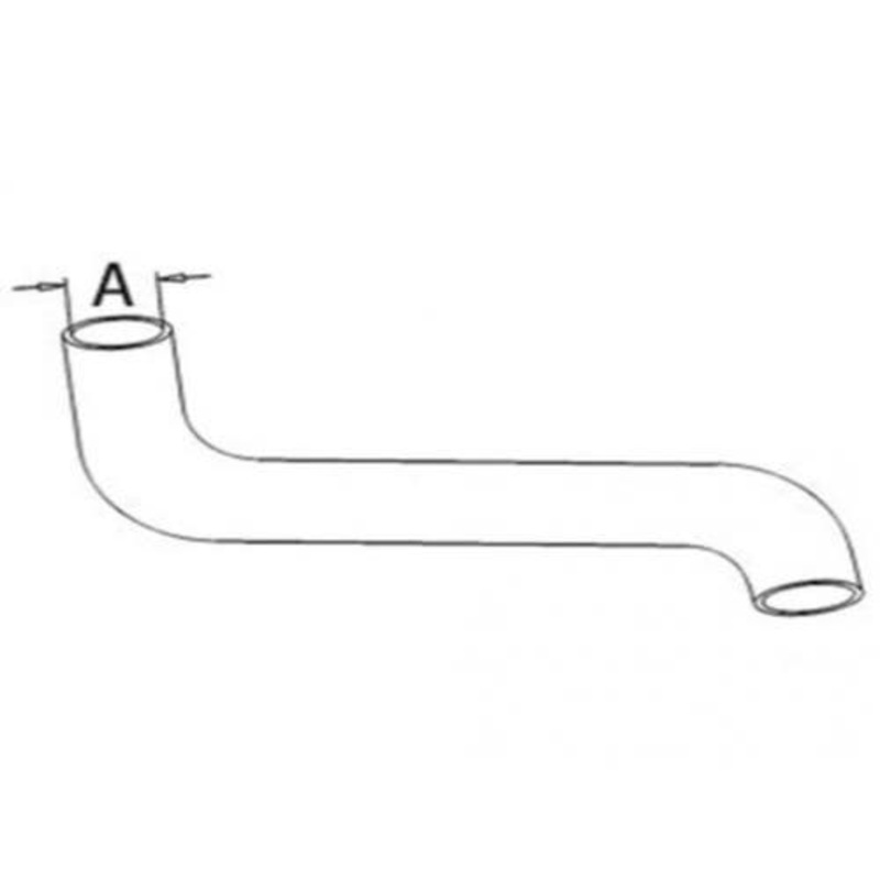 Radiator Hose - Upper fits Massey Ferguson 180 506380M1