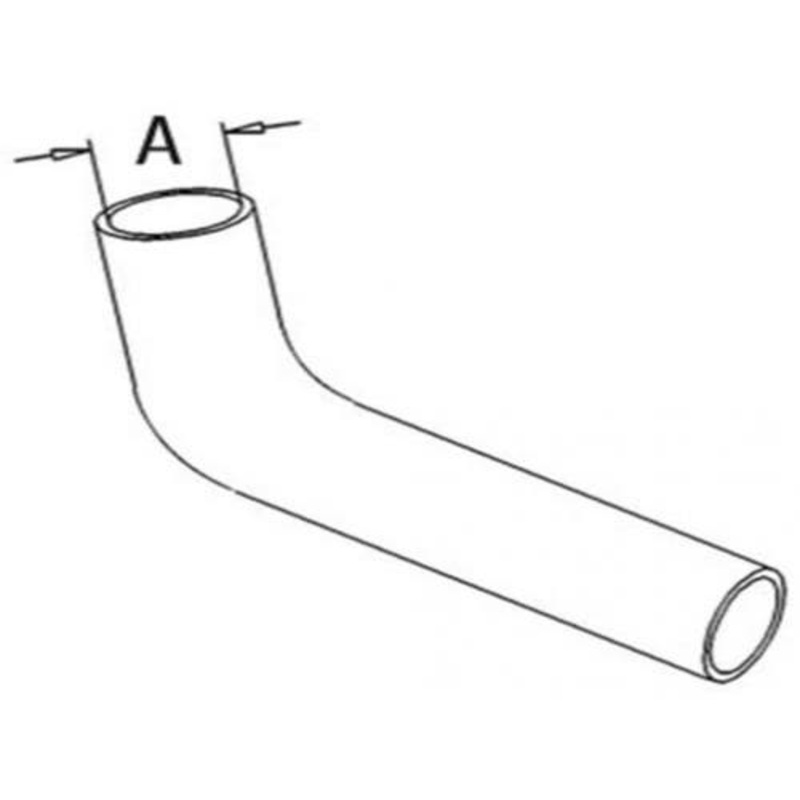 Radiator Hose - Upper fits Massey Ferguson 230 245 544130M2