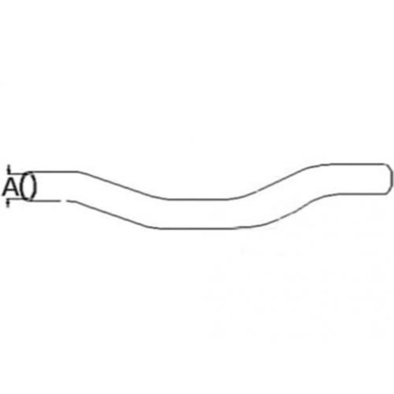 Radiator Hose - Upper fits Minneapolis Moline M604 M670 Super 10A22503