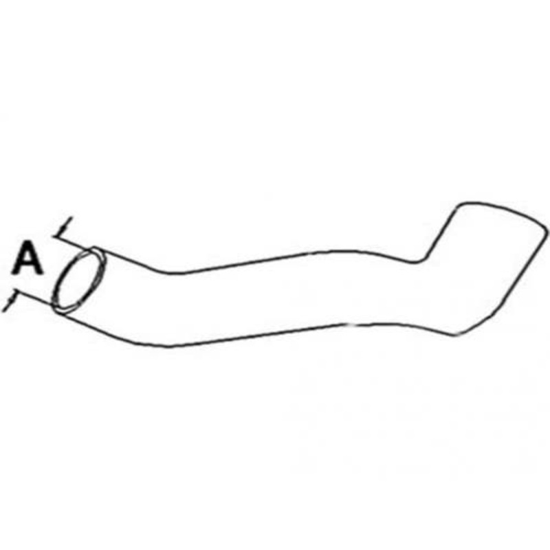 Radiator Hose - Upper fits Oliver 1755 168687A