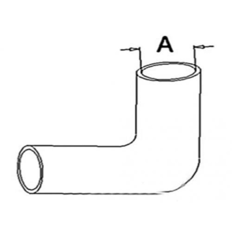 Radiator Hose - Upper fits White 2-70 fits Oliver 1600 1650 1655 157434A