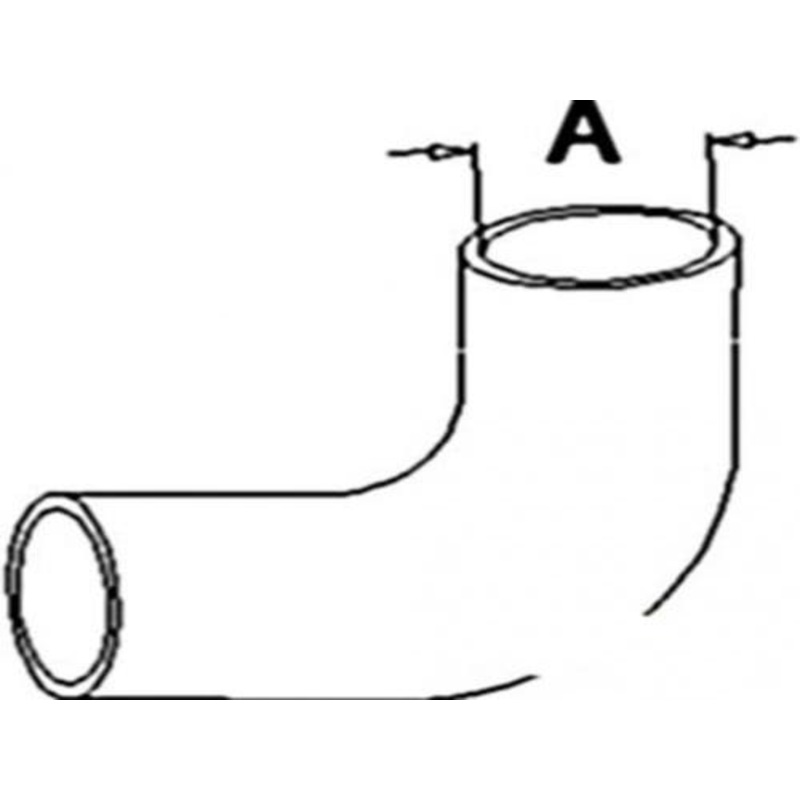 Radiator Hose - Upper fits White 2-85 2-105 303295877 30V3295877