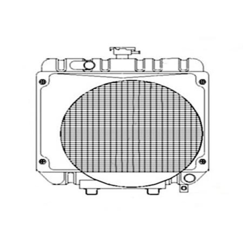 Radiator fits Kubota B8200 67800-58710