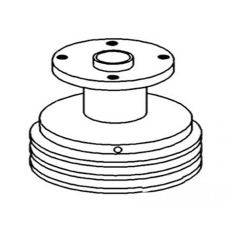 Water Pump Pulley fits Oliver 1755 168766A