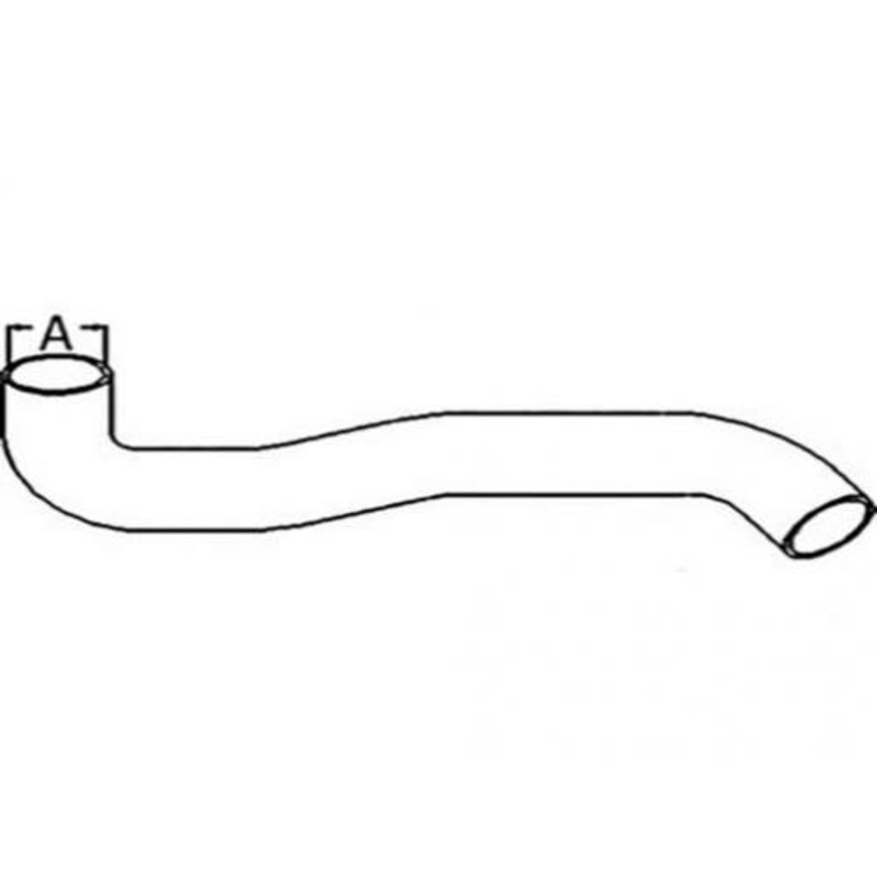 Lower Radiator Hose fits John Deere 7710 7810 R133960