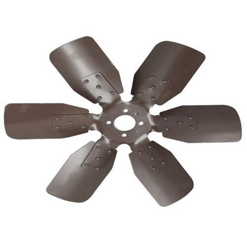 Cooling Fan - 6 Blade fits Massey Ferguson 383 390 25 375 383 390 390T 393 398 399 3065 6140 25 2485C816 31258006 31258117 3637938M1