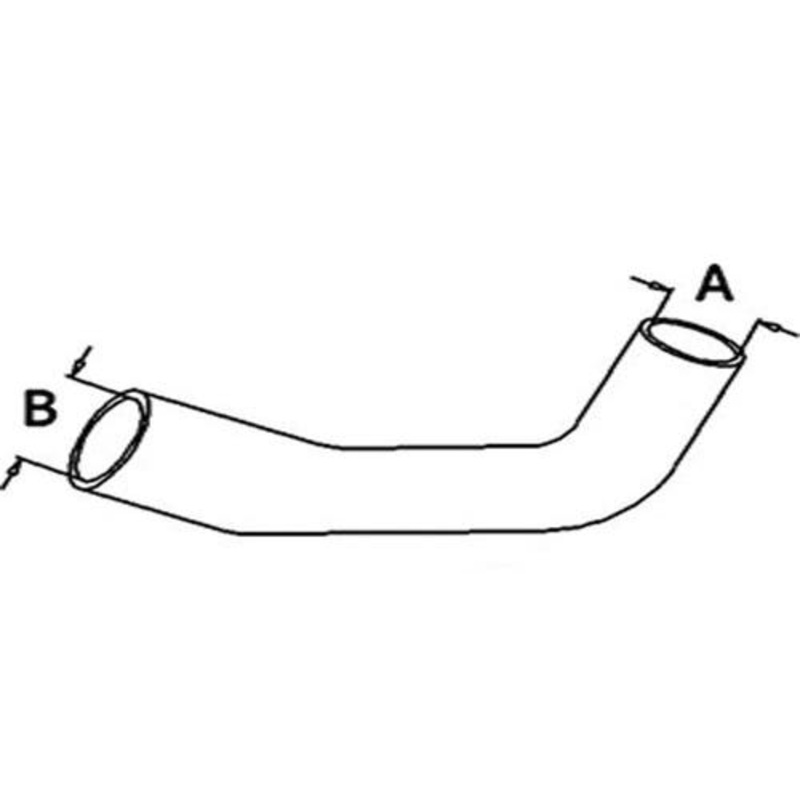 Upper Radiator Hose fits John Deere 4050 4055 4250 4255 4450 4455 R88354
