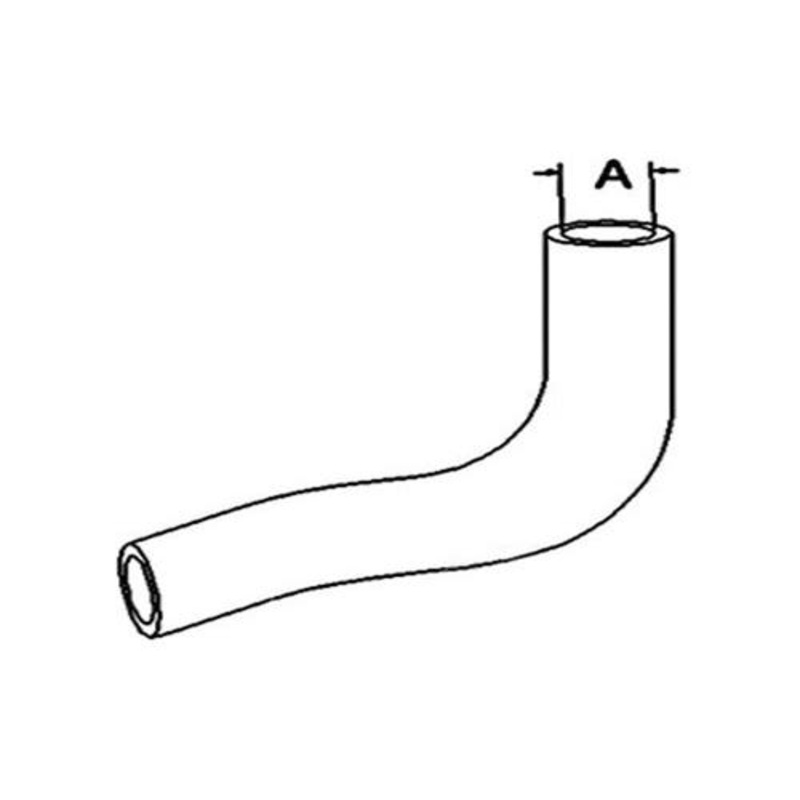 Upper Radiator Hose fits Kubota M7950 M7970 1544172950
