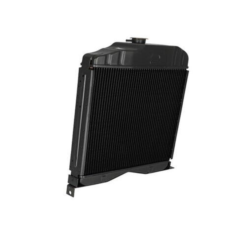 Radiator with Lower Mounting Brackets fits Massey Ferguson 50 65 50 65 184525M91 182456M91 fits Massey Harris 50 182456M91