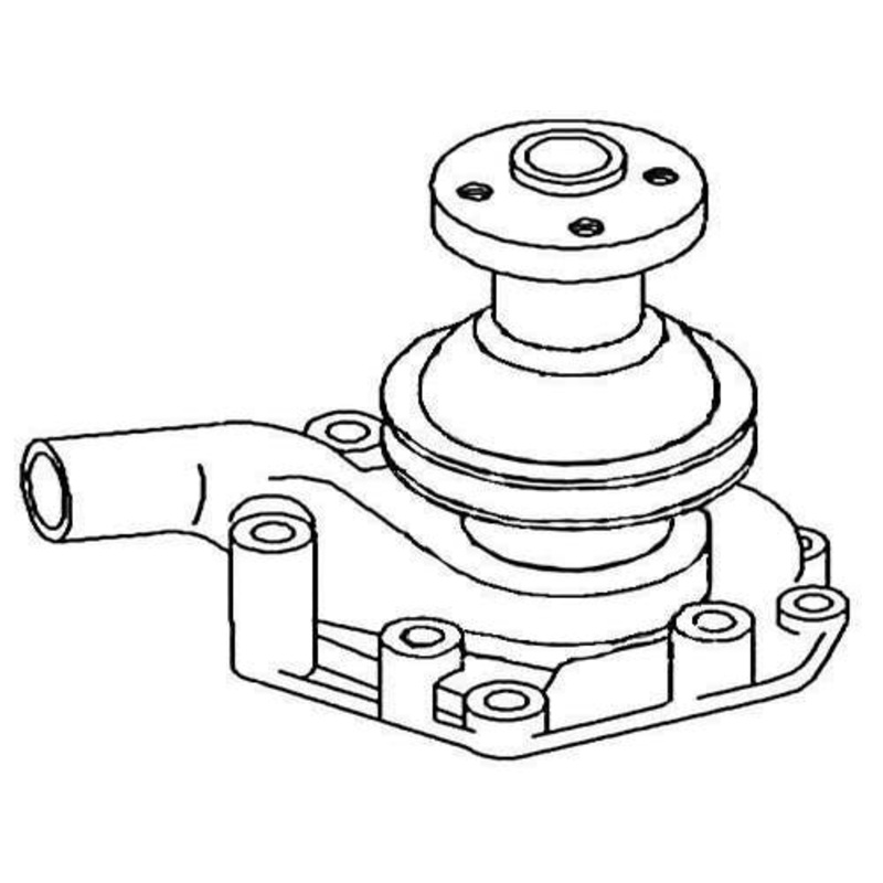 Water Pump fits Oliver 1800 104354AS