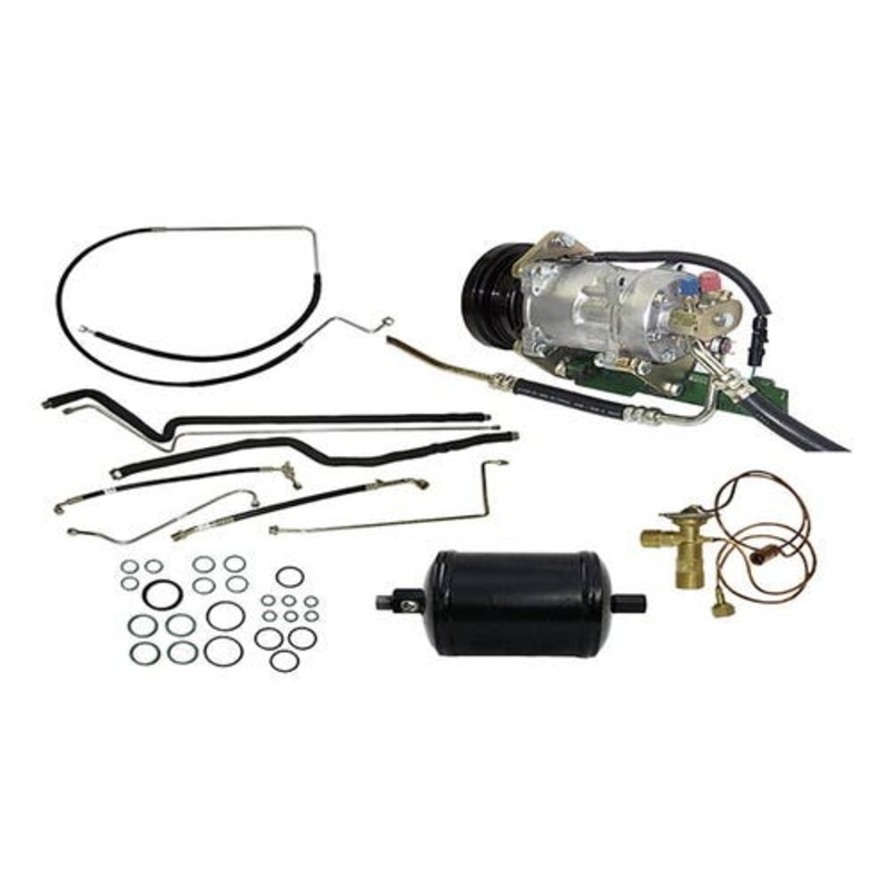 Air Conditioner Conversion Kit-Denso to Sanden R134 fits John Deere 4050 4055 4250 4255 4450 4455