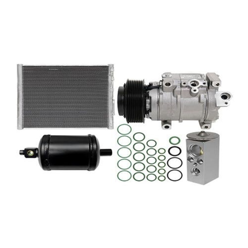 Air Conditioning Kit with Condenser fits John Deere 5085E 5085M 5090E 5090M 5100E 5100M 5100MH 5115M 6110E 6125E RE284680 RE283957 RE174764 AL219020