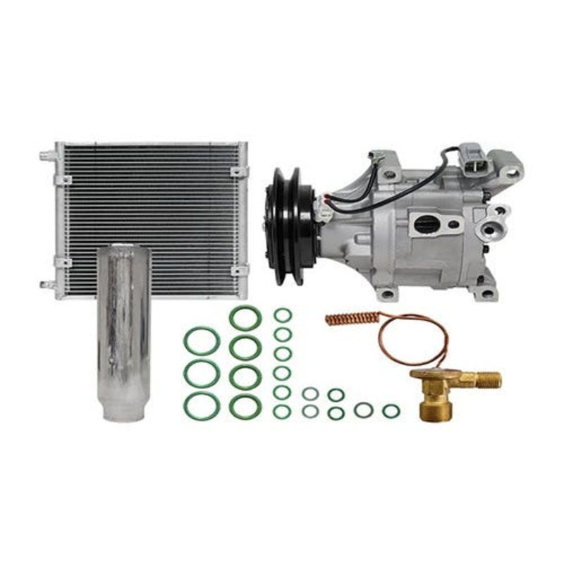 Air Conditioning Kit with Condenser for Tractors fits Kubota B3030 6A671-97114 6A671-97110 T2055-72220 T2055-72230 T1065-72170