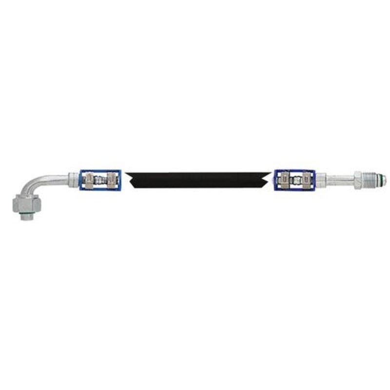 Liquid - Roof Hose - Evaporator End fits New Holland TD5010 TD5020 TD5030 TD5050 87484207 fits Case IH Farmall 90 87484207 fits Ford 87484207