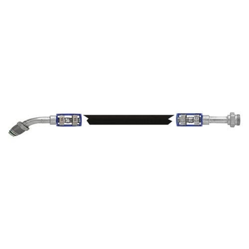 Receiver Drier to Cab Hose fits New Holland TM115 TM125 TM135 TM150 TM165 82008745 82007034 fits Ford 8160 8260 8360 8560 82008745 82007034