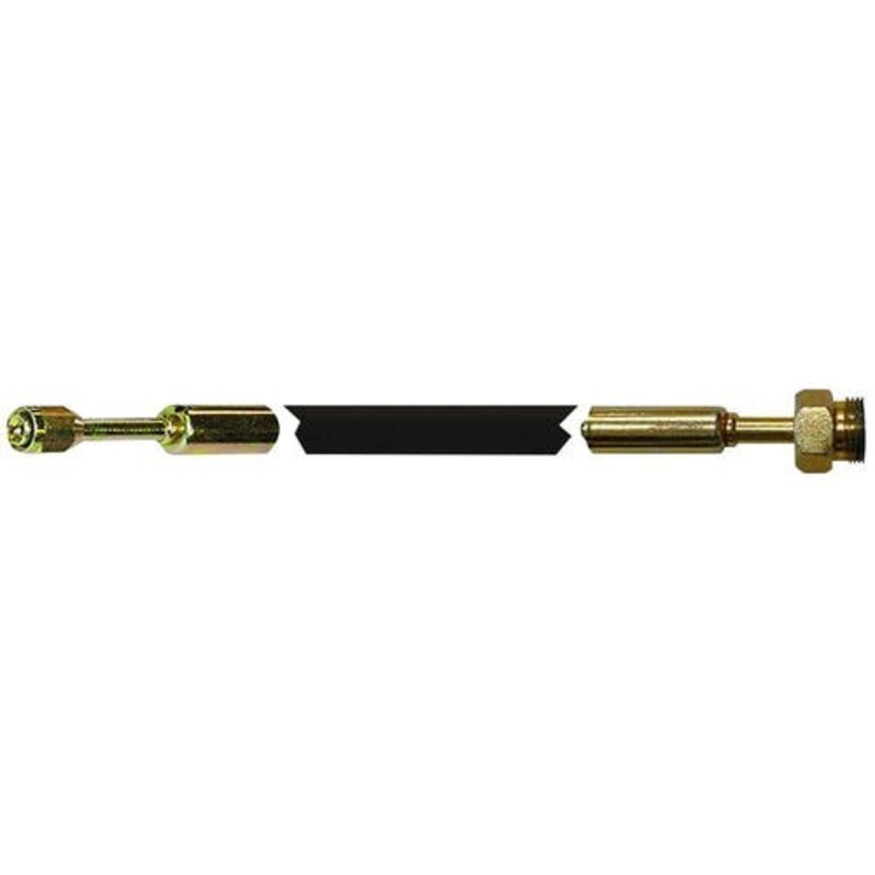Receiver Drier to Quick Coupler - Rubber Replacement Hose fits Massey Ferguson 4800 4840 4880 4900 586178M91