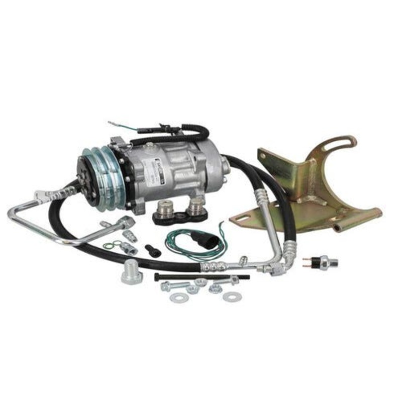 Air Conditioning Compressor Conversion Kit fits Ford TW5 TW15 TW25 TW35 5110 5610 6410 6610 6710 6810 7610 7710 7810 7910 8210 8530 8630 E3NN19D629AA