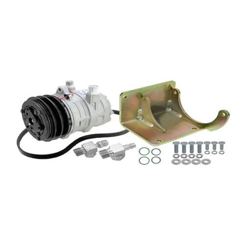 Air Conditioning Compressor Conversion Kit Upright Style Denso to Seltec fits Kubota M6950 M7950 M8950 15481-76153