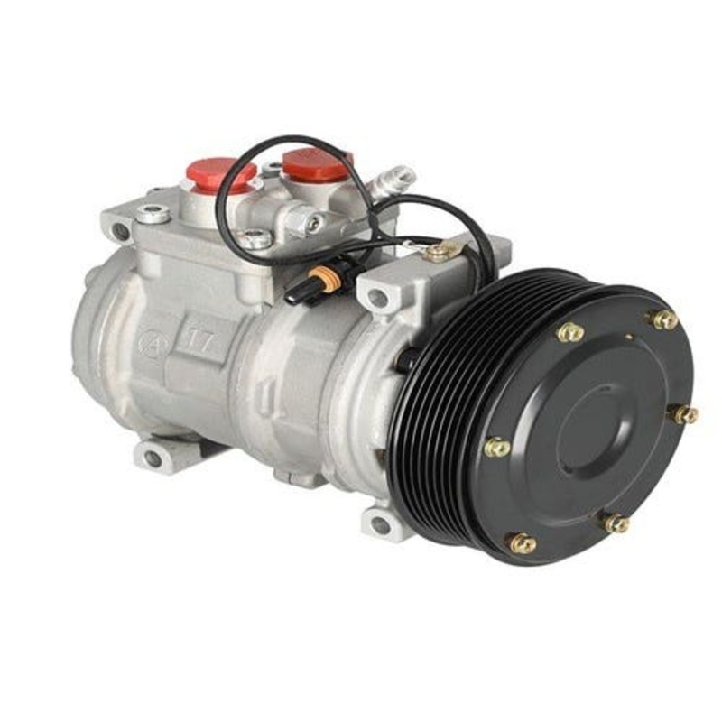 Air Conditioning Compressor - With Manifold fits John Deere 5210 5220 5310 5410 5510 6403 6410 7510 7600 7610 7700 7800 7810 8100 8200 8300 AH169875