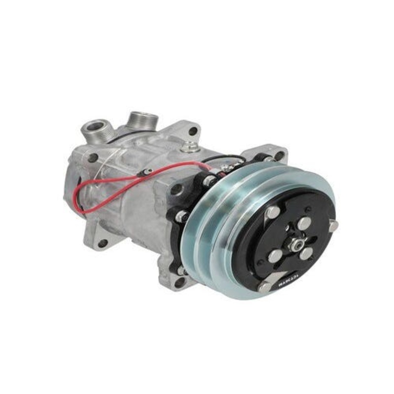 Compressor with Clutch fits New Holland TL80 TL90 TL100 5635 6635 5165549 fits Ford 5165549 fits Case IH 5165549 fits Allis Chalmers 72085284