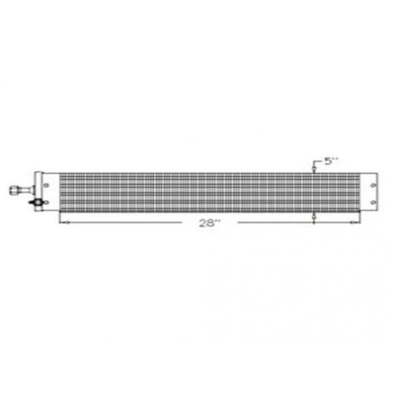 Evaporator fits Case 1070 970 1175 1270 1370 1570 1570 870 2470 2670 F63646