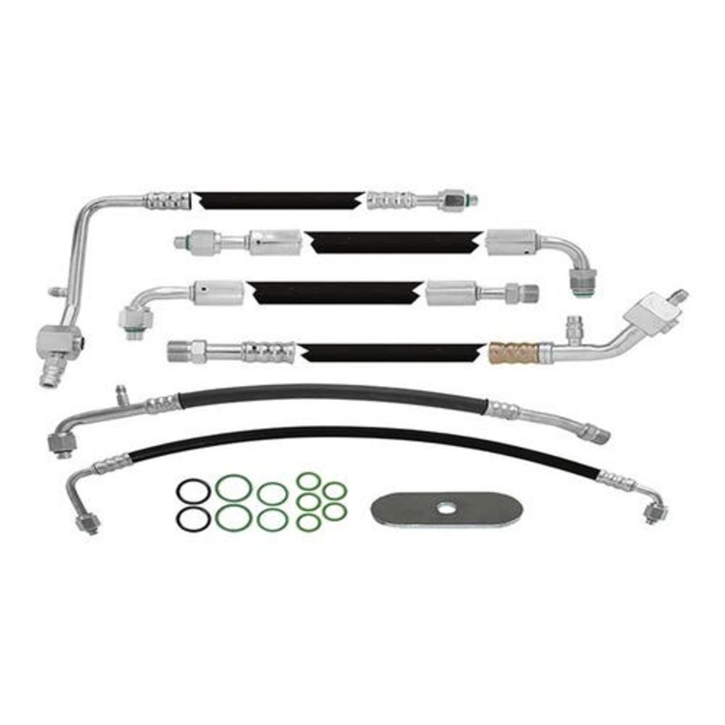 6 Piece All Rubber Complete Hose Kit fits John Deere 4040 4230 4240 4240S 4350 4430 4440 4630 4640 4840
