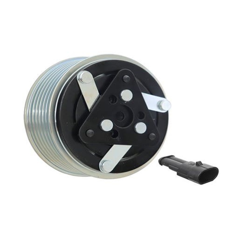 Air Conditioning Clutch fits New Holland T5.95 T5.105 T5.110 T5.115 T5.120 fits Case IH Farmall 100C Farmall 110C Farmall 110U Farmall 120C
