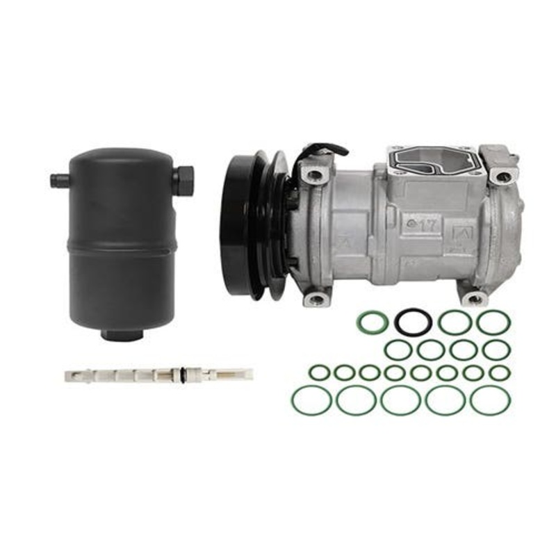 Air Conditioning Kit with Compressor Accumulator Orifice Tube and Seals fits John Deere 8570 8770 8870 8970
