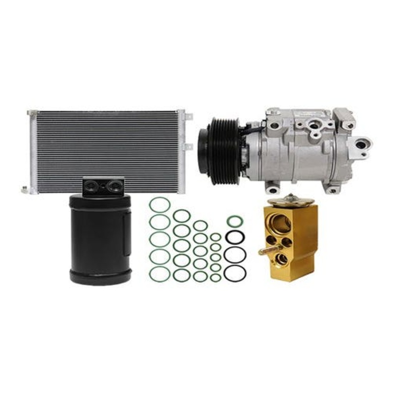 Air Conditioning Kit with Condenser - 5000/6000 Series fits John Deere 6105R 6115R 6120R 6125R 6130R 6140R 6150R 6150RH 6170R 6190R 6210R RE284680