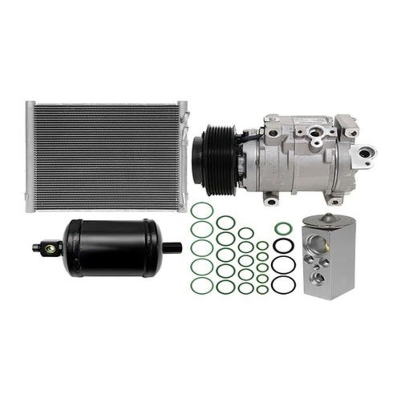 Air Conditioning Kit with Condenser fits John Deere 5065M 5075M 5083E 5085E 5085M 5090E 5090M 5095M 5100M 5101E 5105M 5115M 6115D 6130D 6140D RE284680