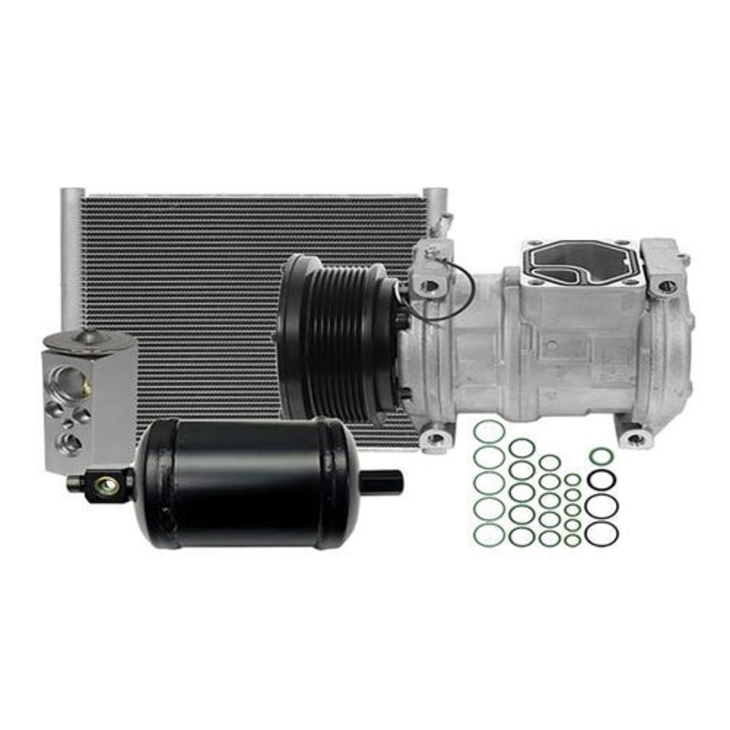 Air Conditioning Kit with Condenser fits John Deere 5065M 5075M RE196923 RE283957 RE174764 AL219020 RE291794 AR59870 RE214439 AH234098 AR59780 AR74486