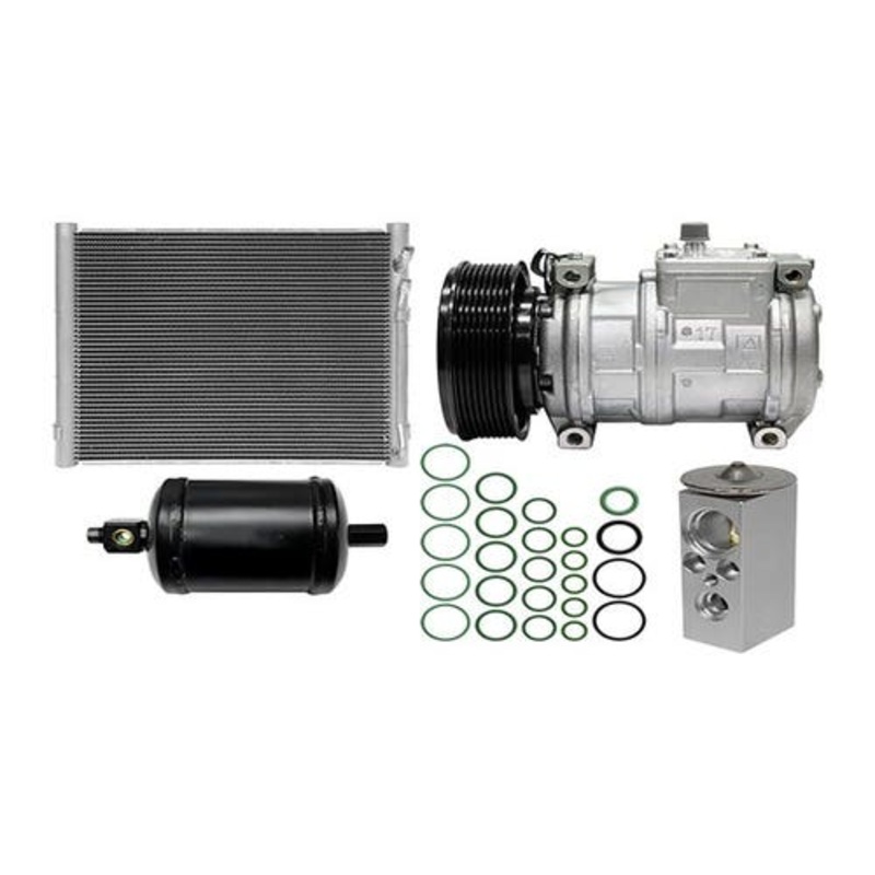 Air Conditioning Kit with Condenser fits John Deere 5095M 5095MH 5105M RE46609 RE214439 AH234098 AR59780 AR74486 AL160578 RE283957 RE174764 AL219020